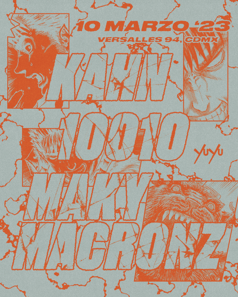Kahn + 1OO1O + Maky Macronz artwork